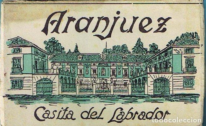 Postkarten: ARANJUEZ. CASITA DEL LABRADOR. HELIOTIPIA ARTISTICA ESPA&Ntilde;OLA. BLOCK DE 10 POSTALES B/N