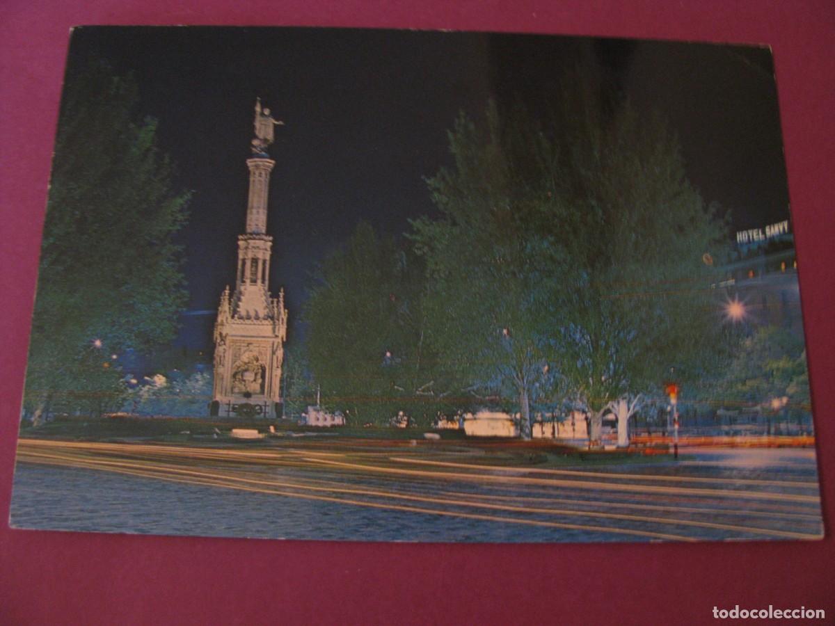 Postales: POSTAL DE MADRID. MONUMENTO A CRISTOBAL COLON. GARCIA GARRABELLA. CIRCULADA