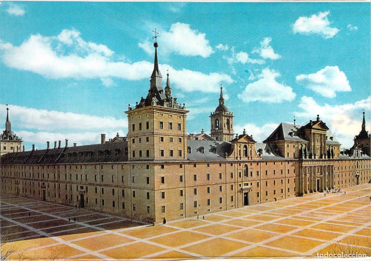Postales: Postal Monasterio de El Escorial Fachadas Norte y Principal