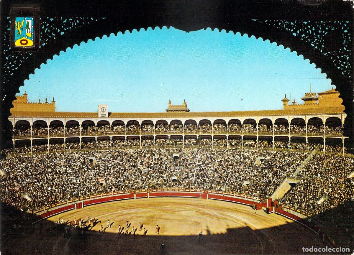Postales: Postal de la Plaza de Toros de Las Ventas en Madrid