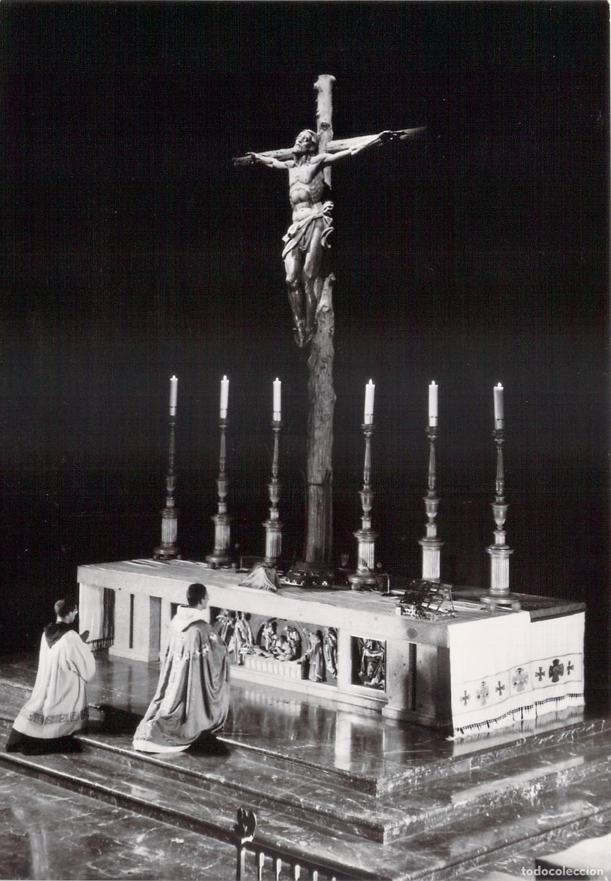 Postales: Postal Altar Mayor de la Cripta-Bas&iacute;lica del Valle de los Ca&iacute;dos