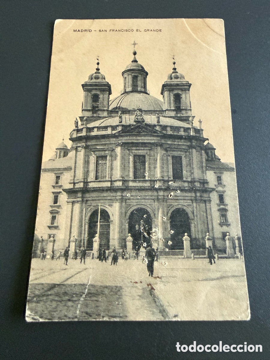 Postales: Postal MADRID. SAN FRANCISCO EL GRANDE. 1920