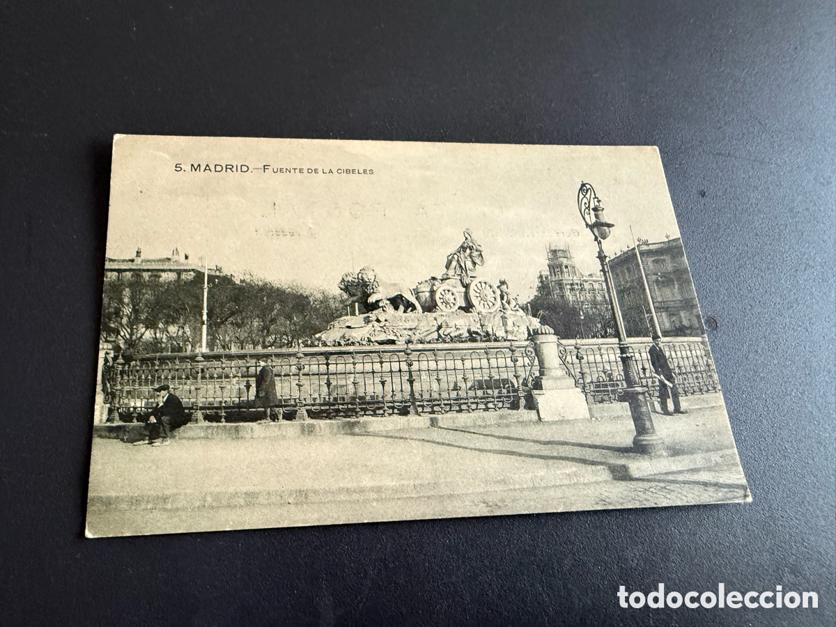 Postales: Postal MADRID. Fuente de la Cibeles. Ed Grafos