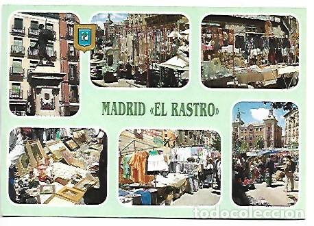 Postales: &rdquo; EL RASTRO &rdquo;, DIVERSOS ASPECTOS / DIFFERENT ASPECTS.- MADRID