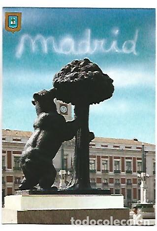 Postales: &rdquo; EL OSO Y EL MADRO&Ntilde;O &rdquo;.- MADRID - Foto 1