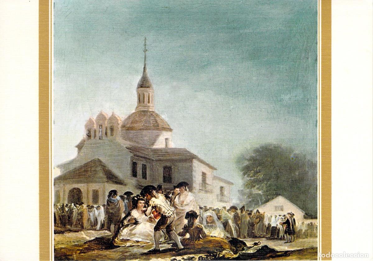 Postales: Postal de Arte Goya La Ermita de San Isidro Museo del Prado