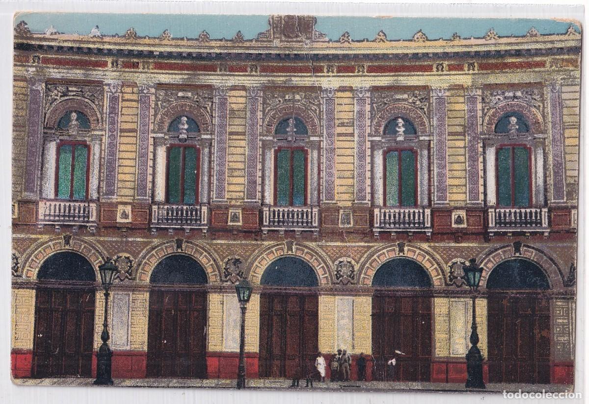 Postales: Madrid Teatro Real. Circulada en 1923