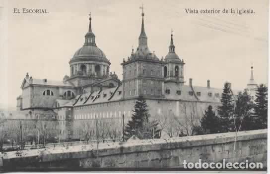 Postales: MADRID SIN ESCRIBIR EL ESCORIAL
