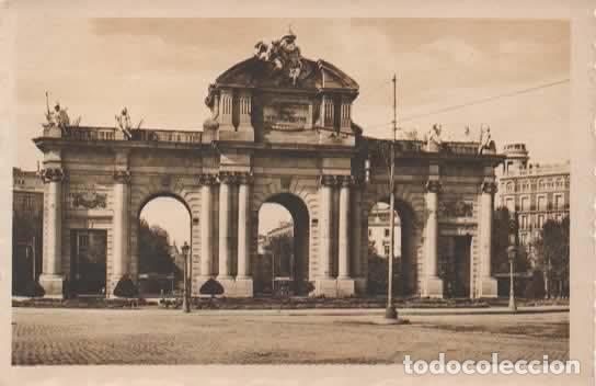 Postales: MADRID SIN ESCRIBIR PUERTA DE ALCALA