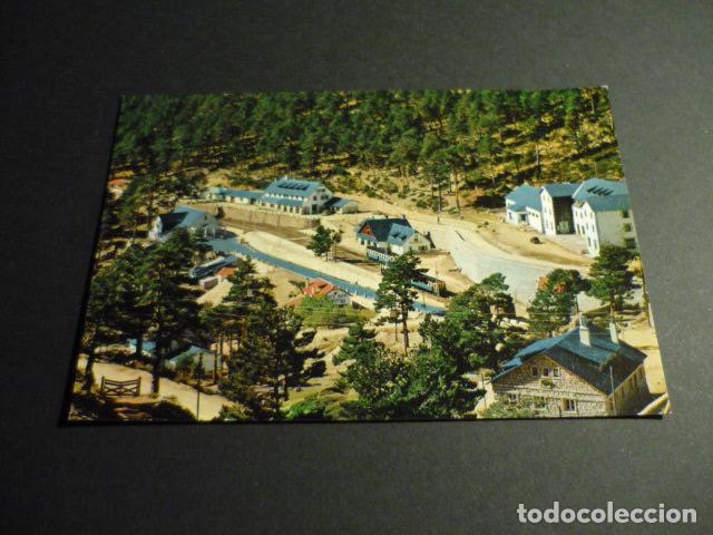 Postales: PUERTO DE NAVACERRADA MADRID ESTACION DEL FUNICULAR Y HOTEL ARIAS