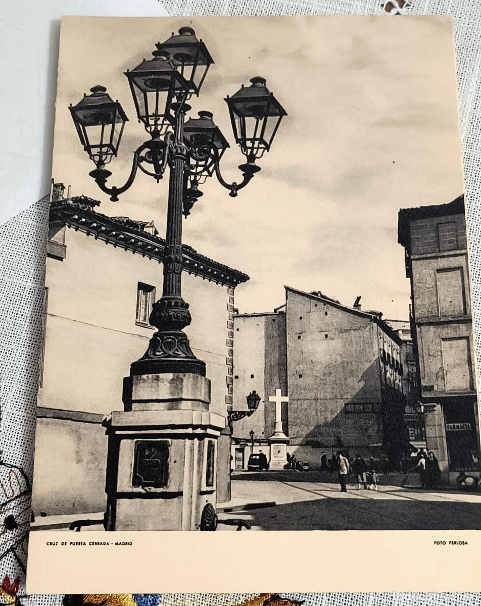 Postales: POSTAL MADRID - CRUZ DE PUERTA CERRADA / D&Iacute;PTICO