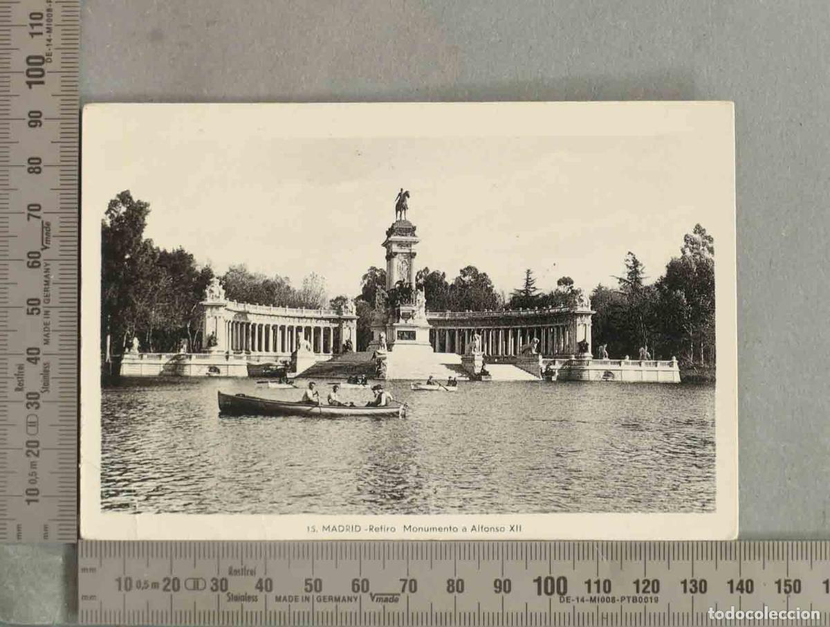 Postales: POSTAL. Monumento a Alfonso XII - Retiro - Madrid