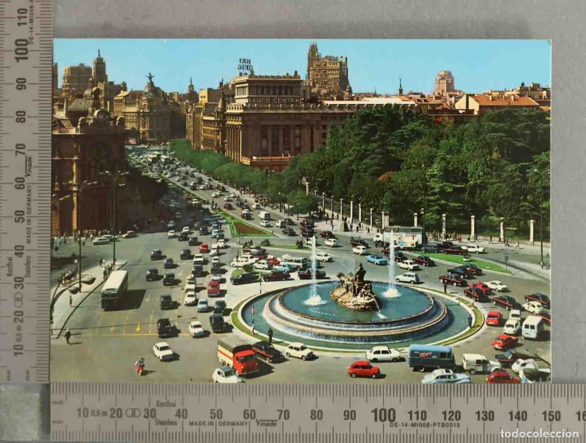 Postcards: POSTAL. MADRIDCalle de Alcal&aacute; y la Cibeles
