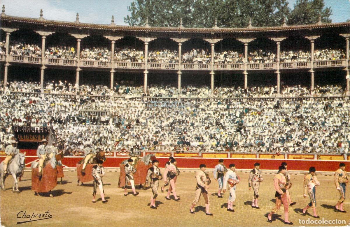 Postales: Postal Taurina Pase&iacute;llo en la Plaza de Toros