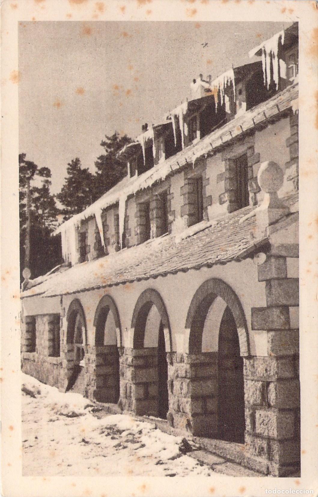 Postales: Postal del Hotel Arias en el Puerto de Navacerrada, Cercedilla