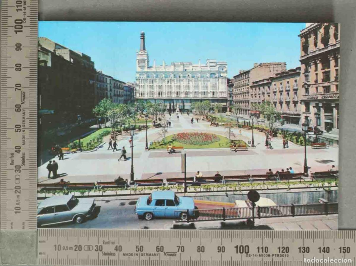 Postales: POSTAL. Plaza de Santa Ana - Madrid - Hotel Reina Victoria - Postal - Edici&oacute;n Uni&oacute;n Gr&aacute;fica MADRID