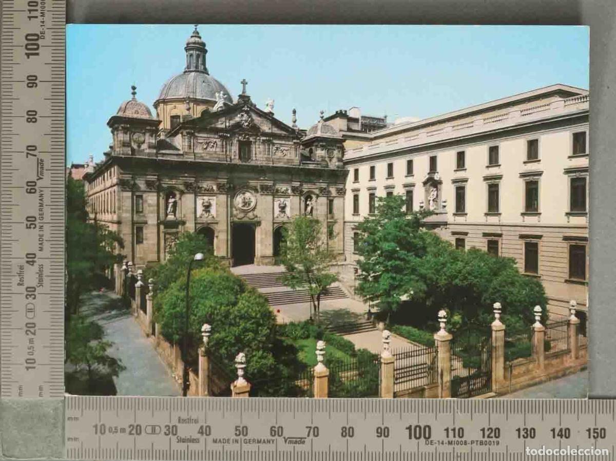 Postales: POSTAL. Iglesia Parroquial de Santa B&aacute;rbara - Convento de las Salesas Reales