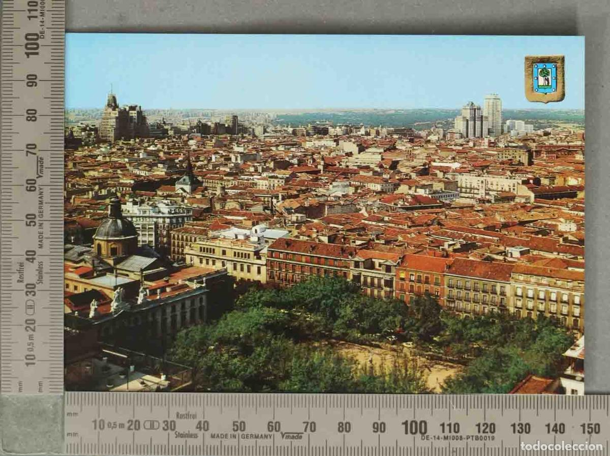 Postales: POSTAL. Vista a&eacute;rea Madrid
