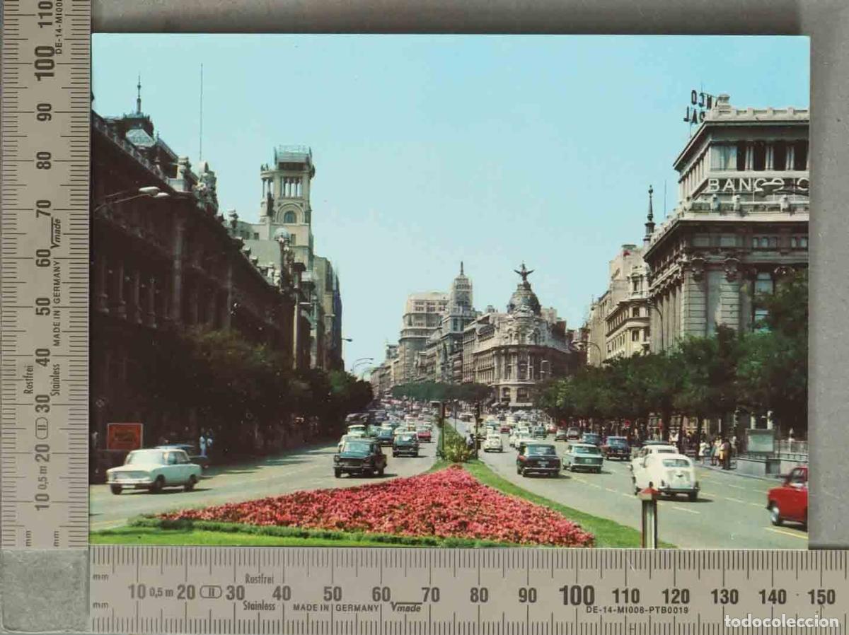 Postales: POSTAL. Madrid - Calle de Alcal&aacute; y Avenida de Jos&eacute; Antonio - Vista parcial