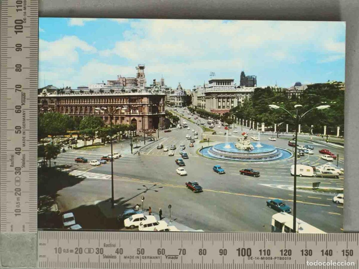 Postales: POSTAL. Madrid Plaza de Cibeles
