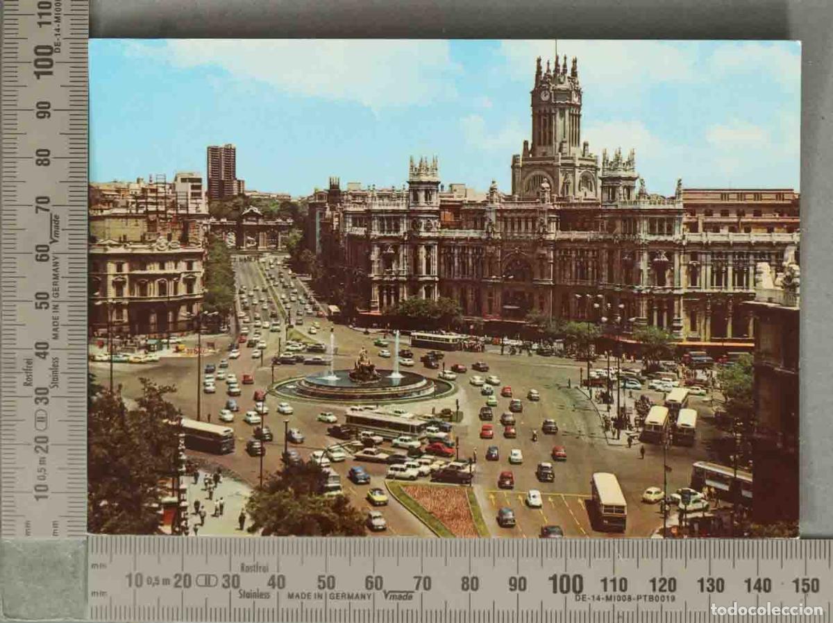 Postales: POSTAL. Madrid - La Cibeles, Palacio de Comunicaciones y Paseo del Prado