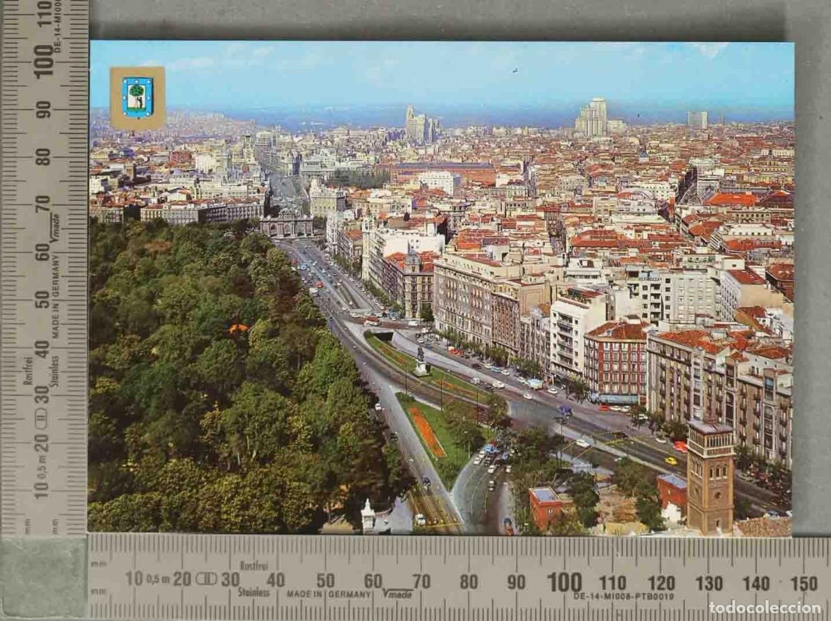 Postales: POSTAL. Madrid Vista Panor&aacute;mica Escudo de Oro MADRID