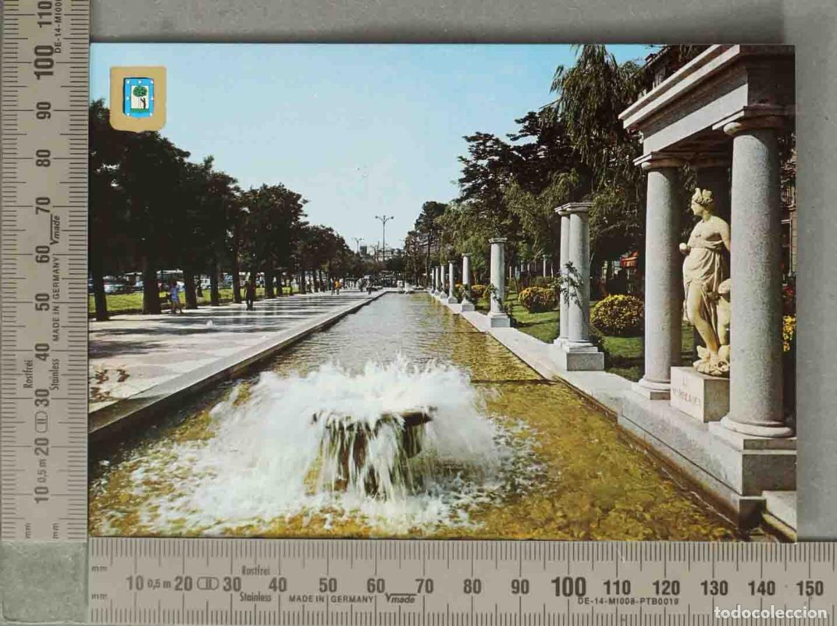 Postcards: POSTAL. Postal Madrid Paseo de Recoletos y Escultura de la Mariblanca - Ediciones FISA MADRID