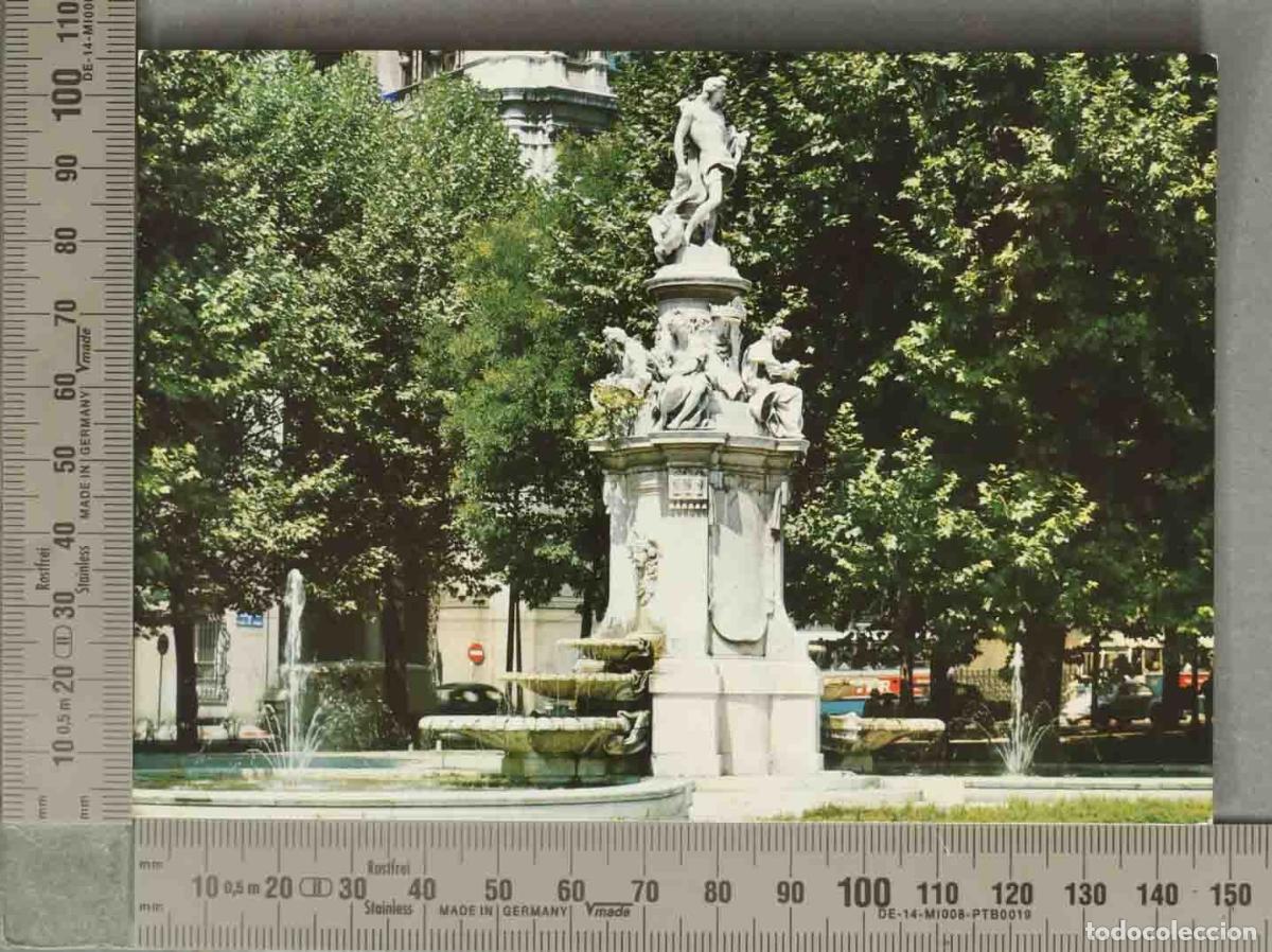 Postcards: POSTAL. 2124-MADRIDPaseo del Prado Fuente de Ahol