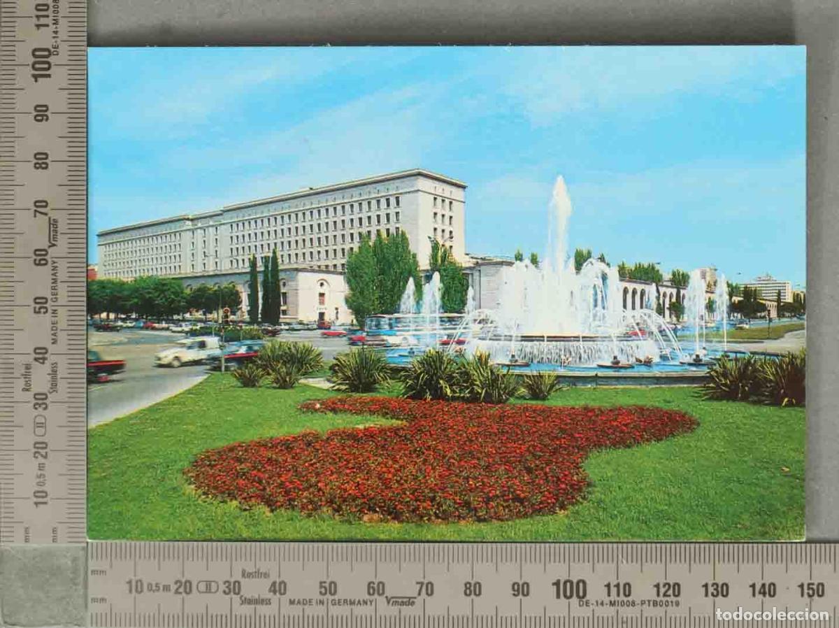Postcards: POSTAL. Madrid Plaza San Juan de la Cruz Nuevos Ministerios
