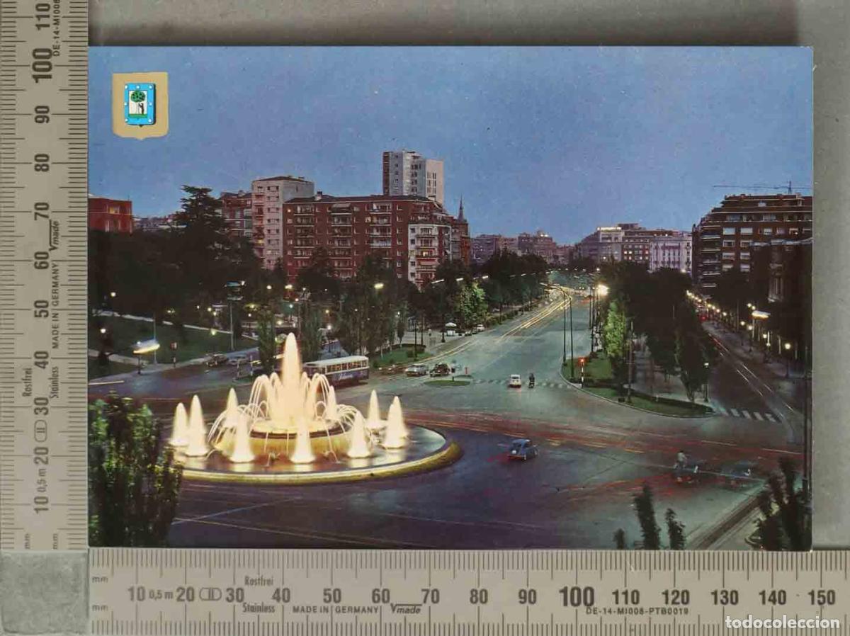 Postcards: POSTAL. Madrid Plaza de San Juan de la Cruz Paseo de la Castellana -