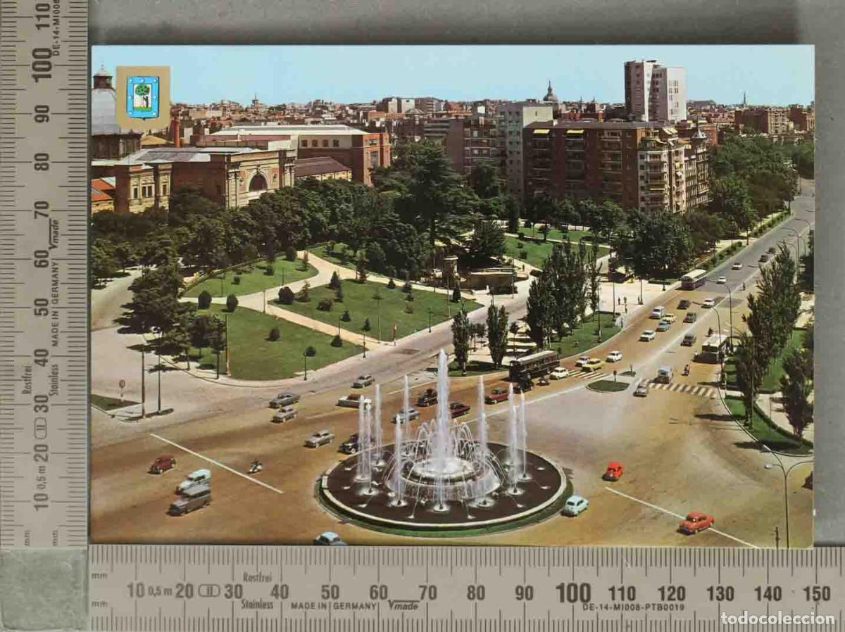 Postcards: POSTAL. Madrid - Plaza de San Juan de la Cruz - Paseo de la Castellana -