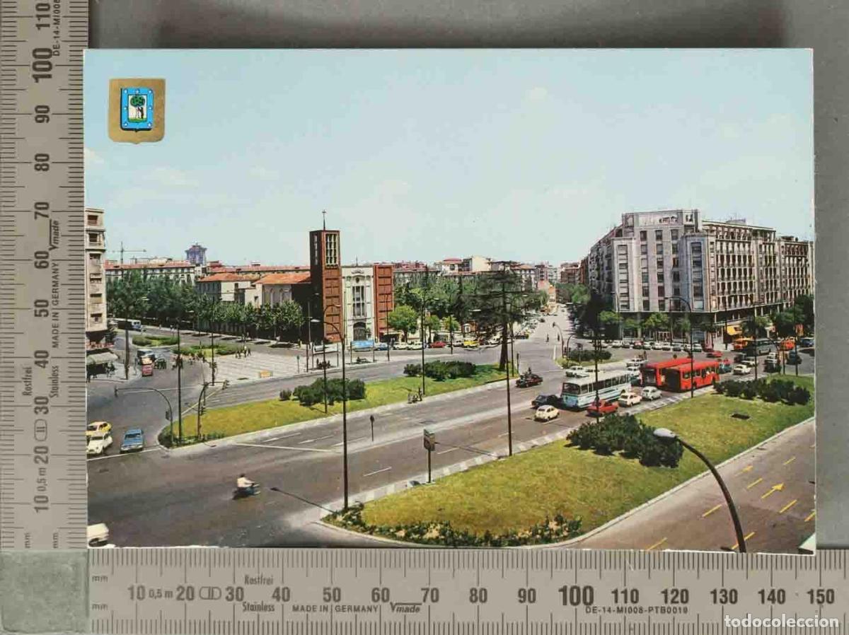 Cartes Postales: POSTAL. MADRID Plaza Sagrados Corazones