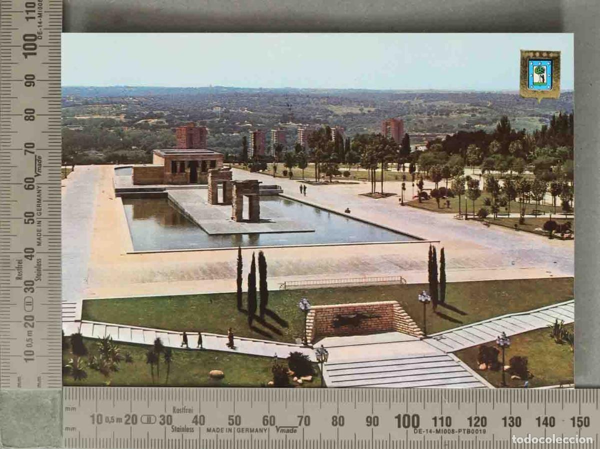Postcards: POSTAL. MADRID Vista general del Templo de Debot