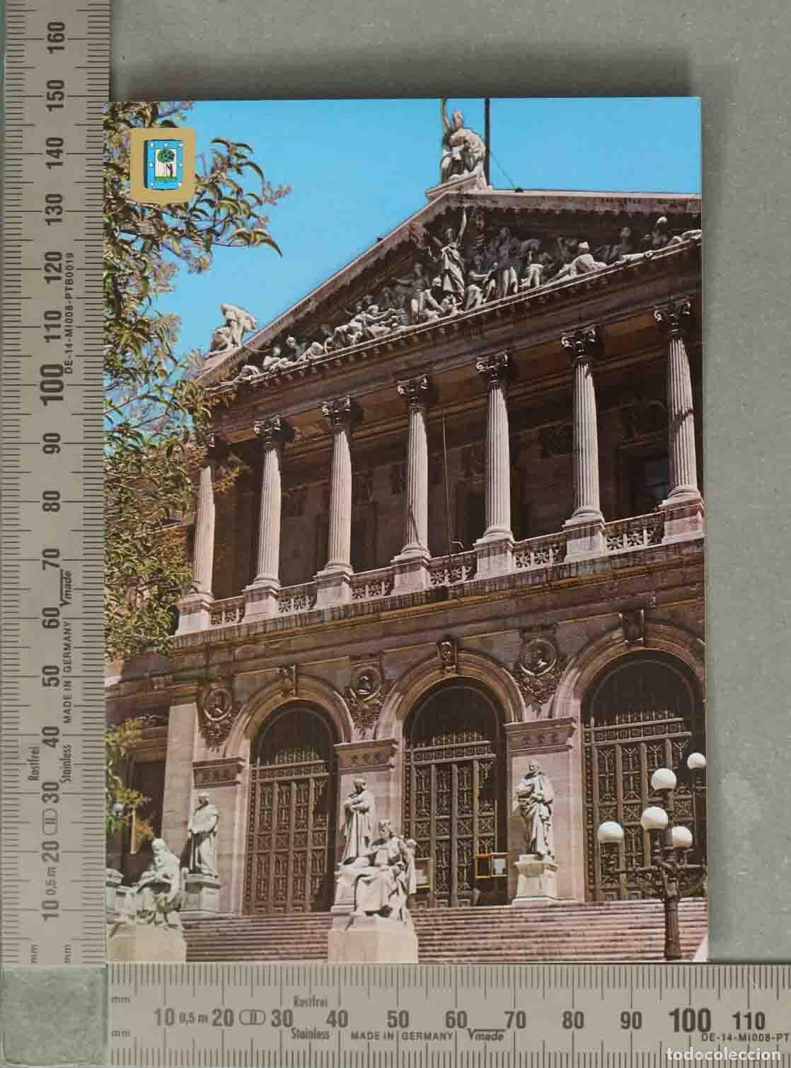 Postales: POSTAL. Madrid - Edificio de Bibliotecas y Museos - Biblioteca Nacional de Espa&ntilde;a