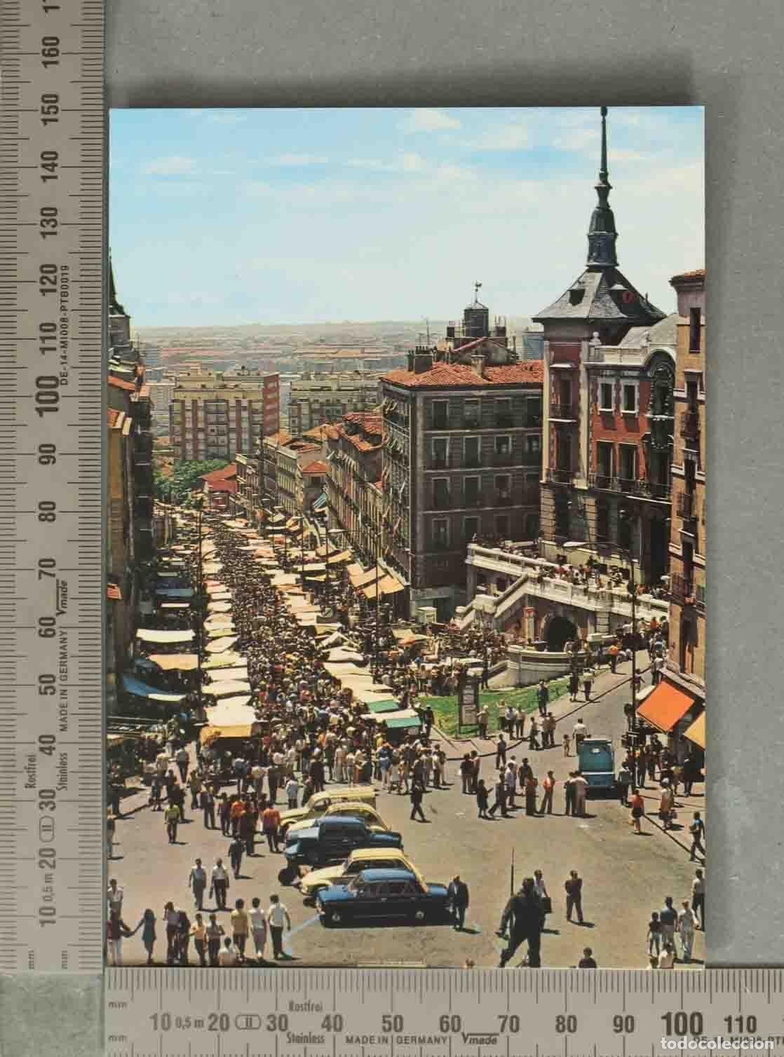 Postales: POSTAL. MADRID. Panor&aacute;mica del Rastro