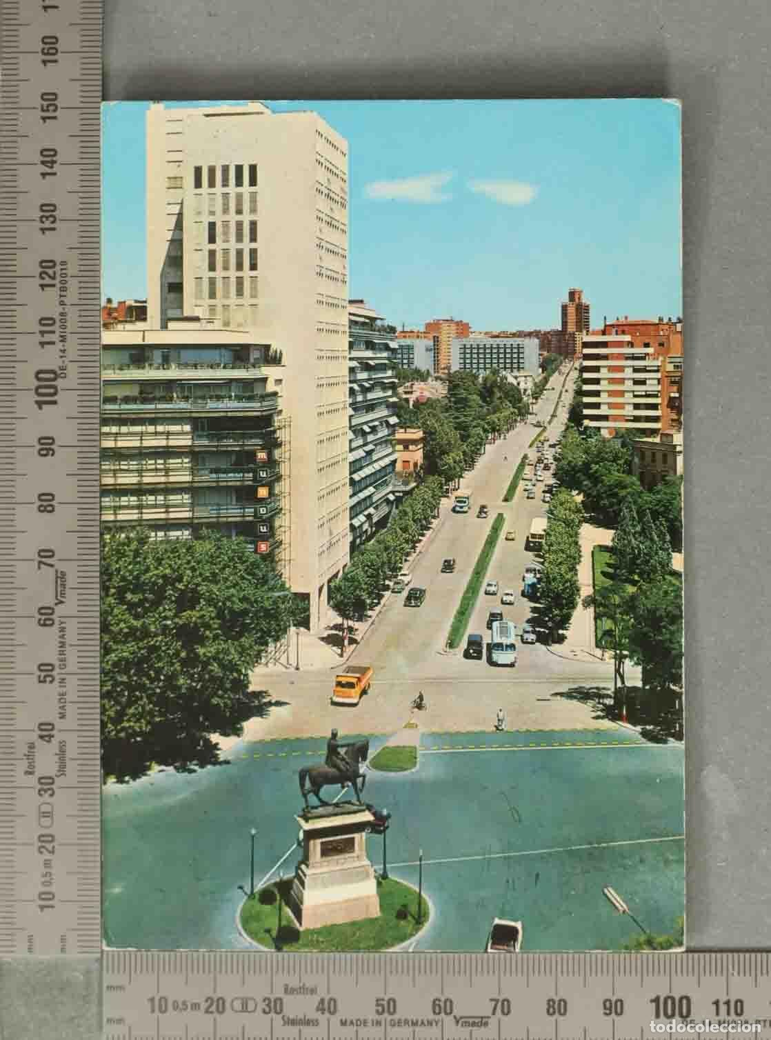 Postales: POSTAL. Plaza del Dr. Gregorio Mara&ntilde;&oacute;n y calle de Mar&iacute;a de Molina. Madrid, Espa&ntilde;a -