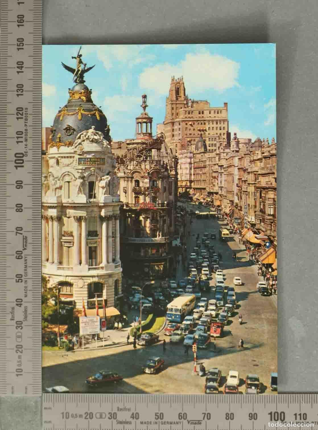 Postales: POSTAL. Madrid - Calle de Alcal&aacute; y Avenida de Jos&eacute; Antonio