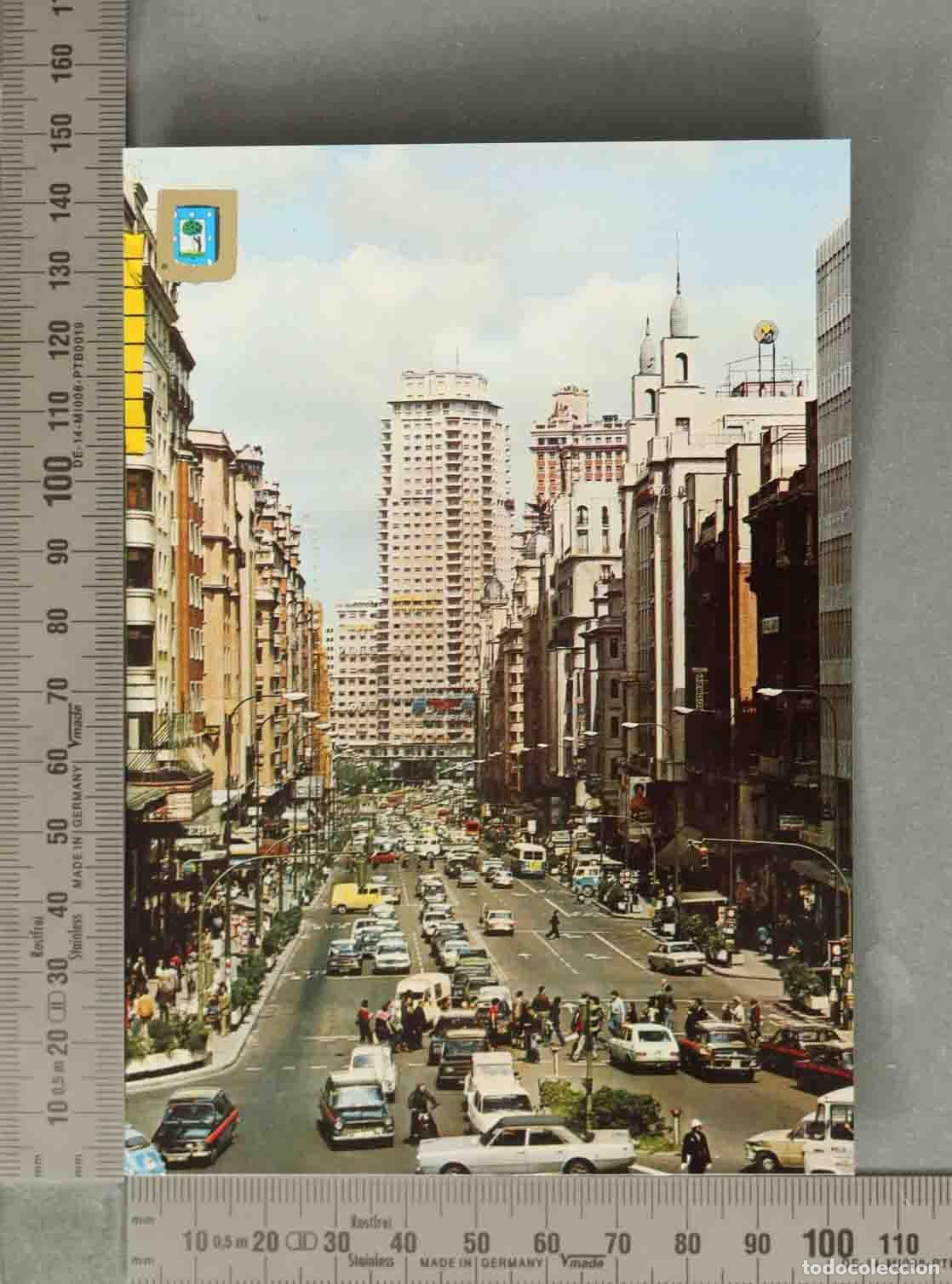 Postales: POSTAL. Postal Madrid - Gran Via - Avenida Jose Antonio