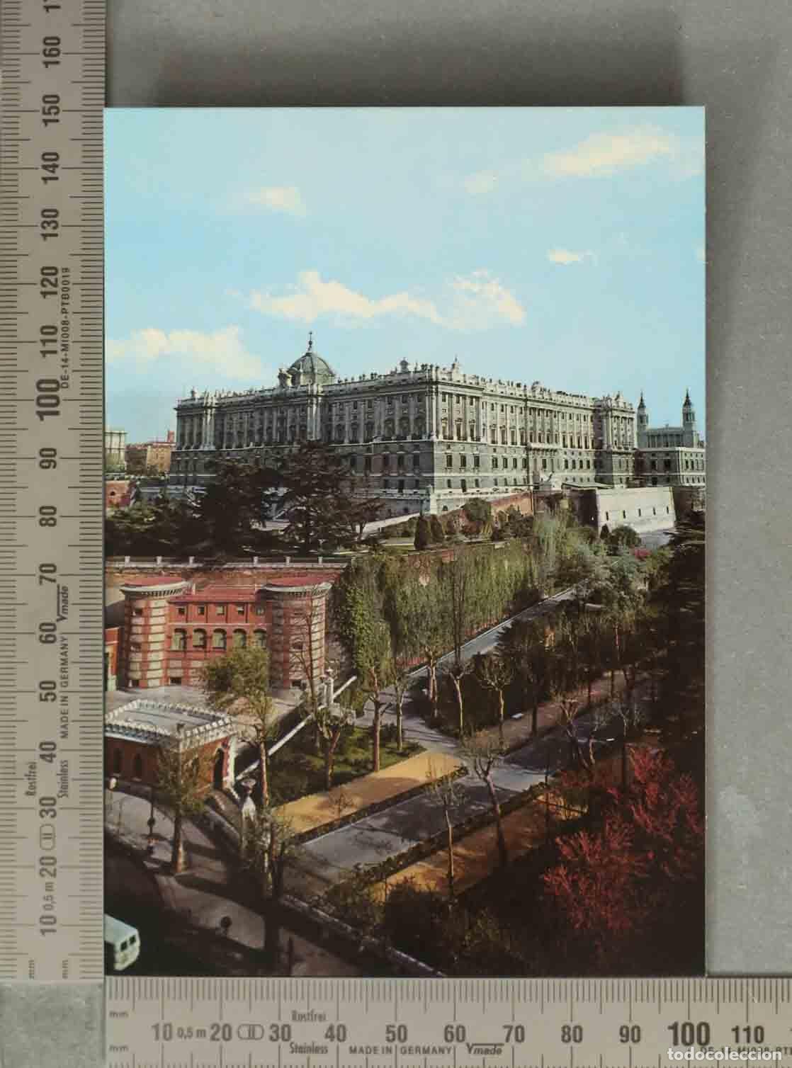 Postales: POSTAL. Palacio Real de Madrid y Jardines de Sabatini -