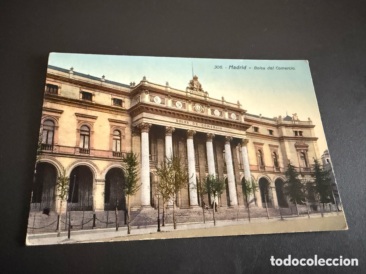 Postales: Postal MADRID. Bolsa del Comercio Uni&oacute;n Postal - Foto 1