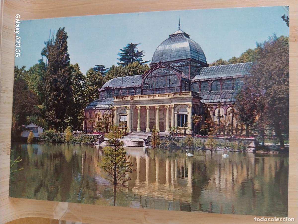 Postales: PALACIO CRISTAL RETIRO ED GARRABELLA 39 SC ORIGINAL ANIMADA CISNES