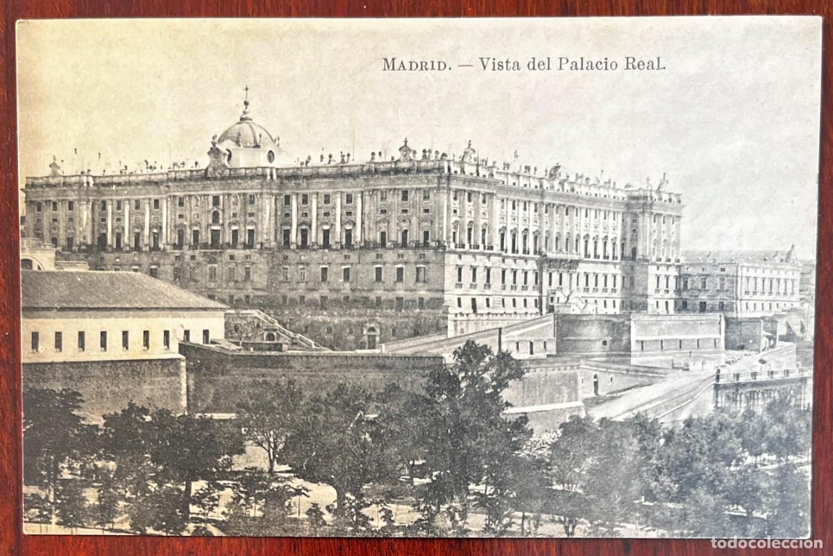 Postales: MADRID, VISTA DEL PALACIO REAL, LACOSTE, COLECCION ESPA&Ntilde;A MONUMENTAL E HISTORICA SERIE VII N&ordm; 37