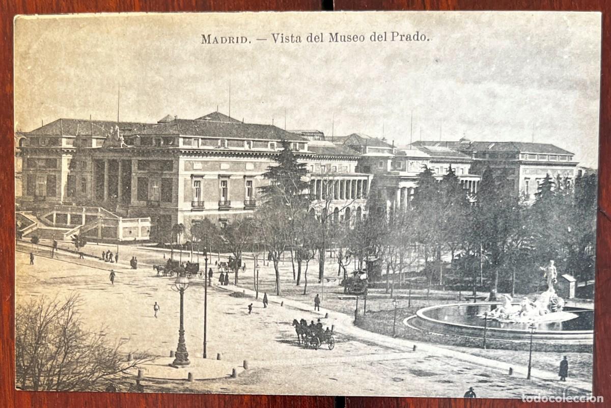 Postales: MADRID, VISTA DEL MUSEO DEL PRADO, LACOSTE, COLECCION ESPA&Ntilde;A MONUMENTAL E HISTORICA SERIE VII N&ordm; 38