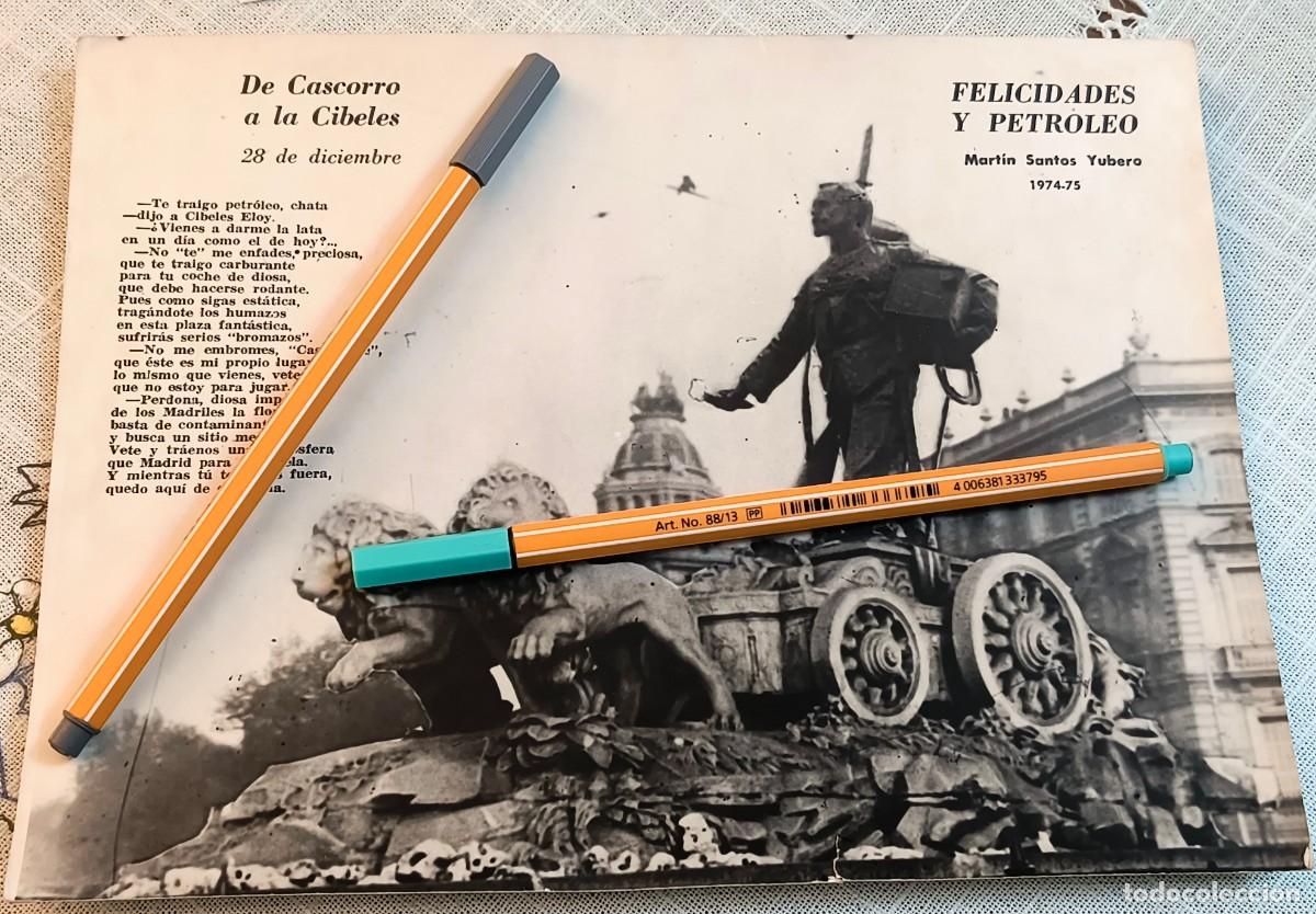 Postales: DE CASCORRO A CIBELES / FELICIDADES Y PETR&Oacute;LEO - MART&Iacute;N SANTOS YUBERO