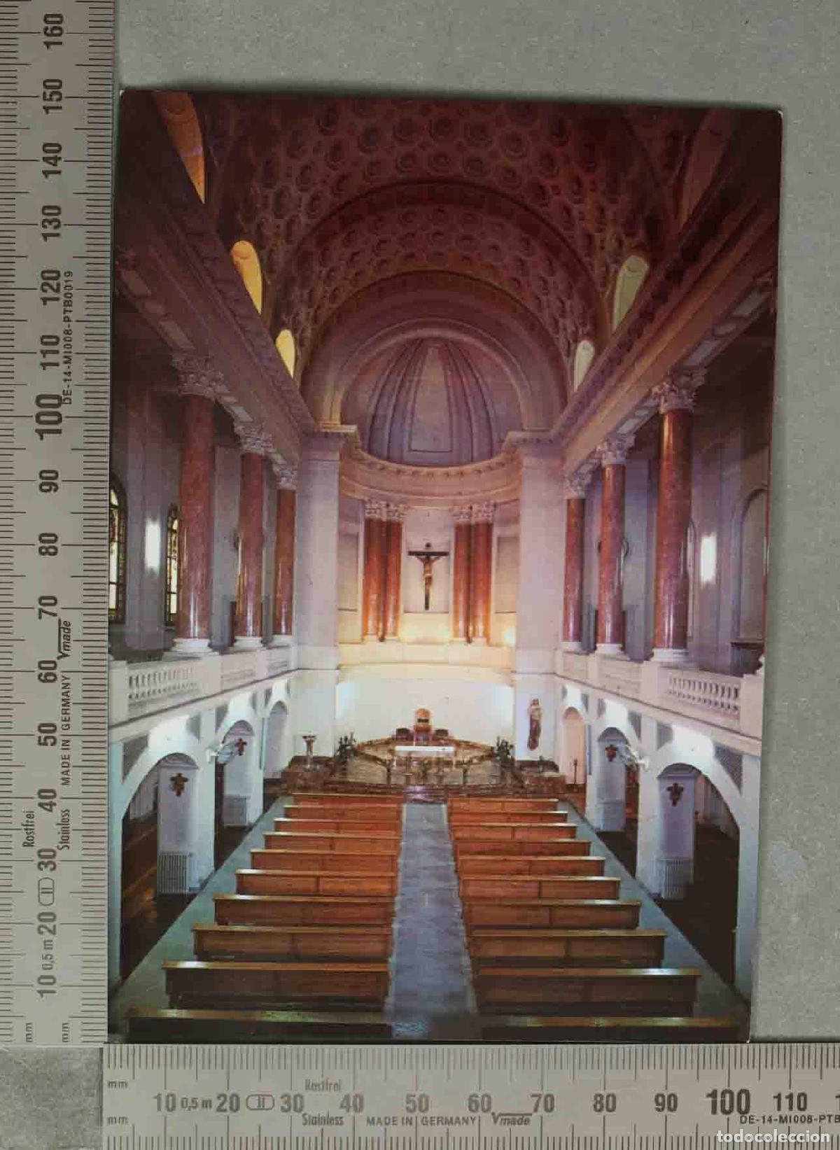 Postales: POSTAL. Madrid - Interior de la Parroquia de los Doce Apostoles. Navidad 1970