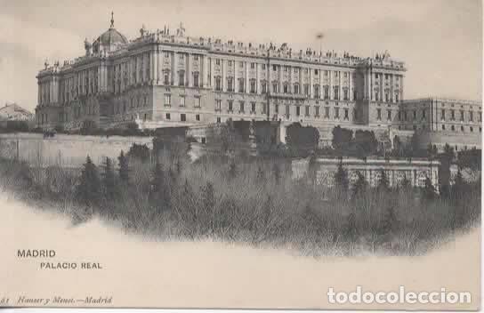 Postales: MADRID SIN ESCRIBIR PALACIO REAL