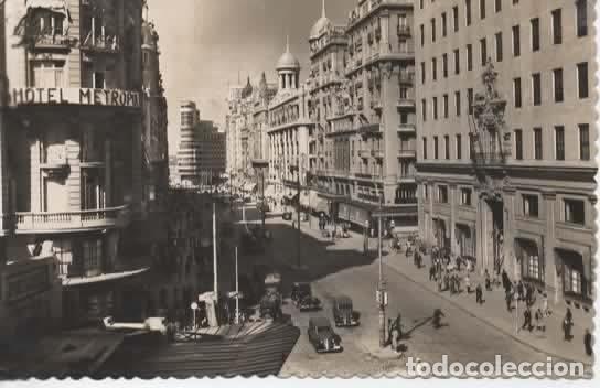 Postales: MADRID ESCRITA AVENIDA DE JOSE ANTONIO