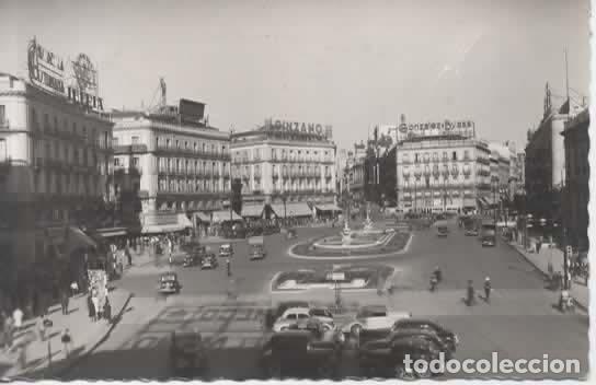Postales: MADRID ESCRITA PUERTA DEL SOL