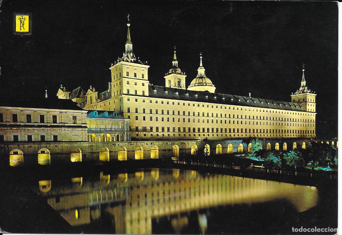 Postales: [POSTAL] Vista de Monasterio desde el Jard&iacute;n de los Frailes. El Escorial (Madrid) A&ntilde;o 1969 (circul.)
