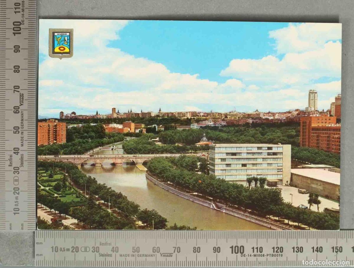 Cartoline: POSTAL. Madrid - R&iacute;o Manzanares - Centro de Estudios Hidrogr&aacute;ficos